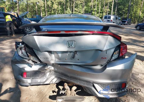 2018 Honda Civic Si из США, поврежденный, VIN 2HGFC3A55JH758380